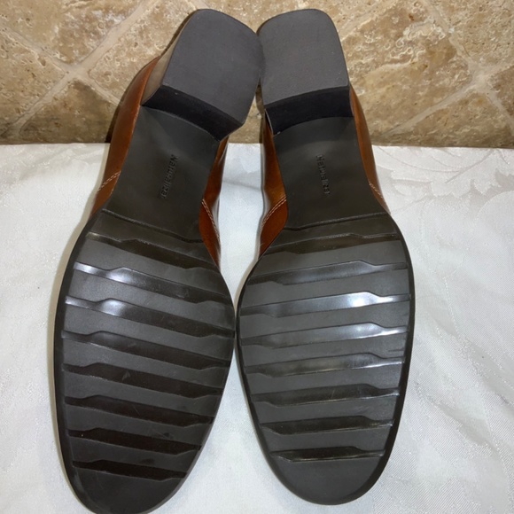 Naturalizer leather slip on shoes Sz 8.5M chunky heel - Picture 9 of 10